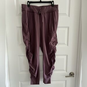 Athleta Purple Track Pants